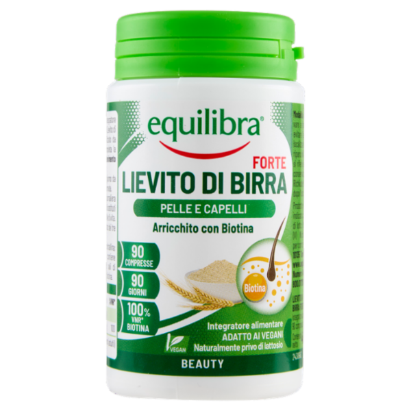 equilibra Lievito di Birra Forte Pelle e Capelli 90 Compresse 45 g