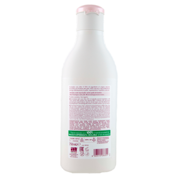 Nidra Bagno Latte Delicato con Latte di Mandorla 750 mL