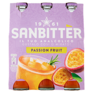 Sanbittèr Passion Fruit 20cl X3