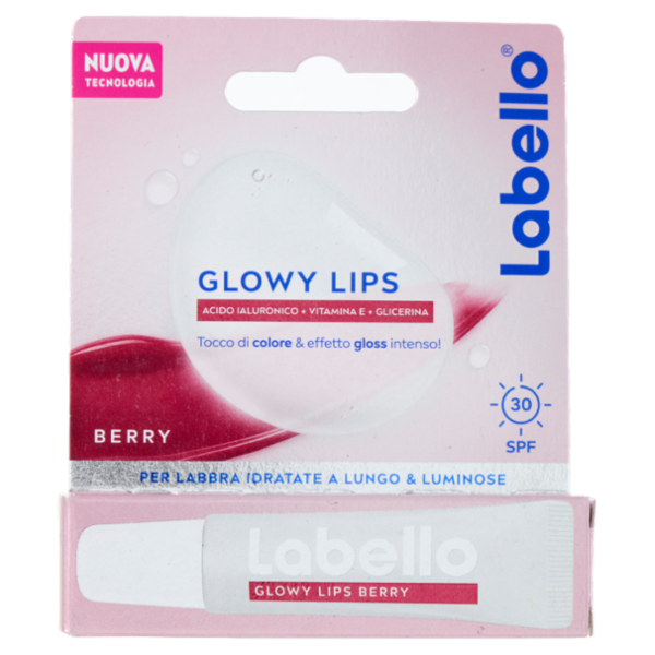 Labello Glowy Lips SPF 30 Berry 10 ml