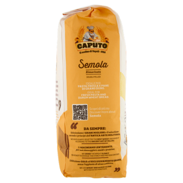 Caputo Semola Rimacinata di Grano Duro 1 Kg
