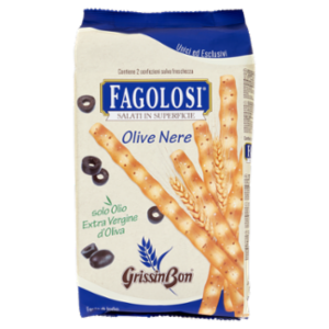 GrissinBon Fagolosi Olive Nere 2 x 125 g