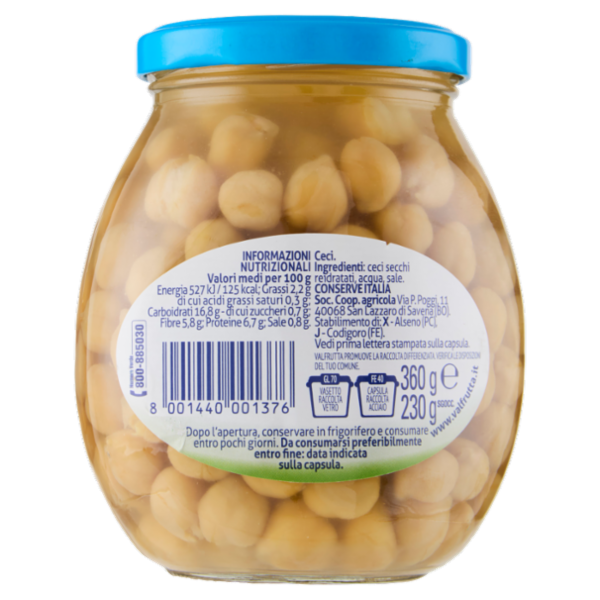 Valfrutta ceci 360 g