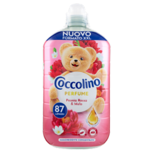 Coccolino Ammorbidente Concentrato Perfume Peonia Rossa & Mela 87 Lavaggi 1827 Ml