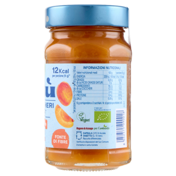 Rigoni di Asiago Natù Senza Zuccheri Aggiunti° Albicocche bio 240 g