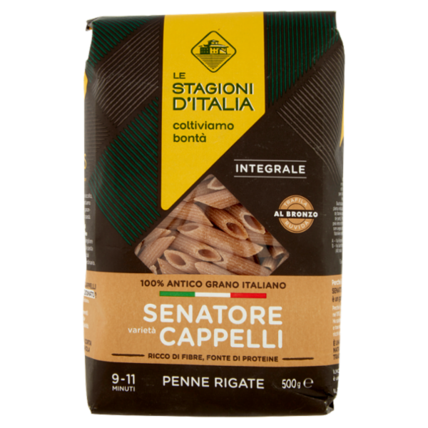 Le Stagioni d'Italia Integrale Senatore varietà Cappelli Penne Rigate N° 132 500 g