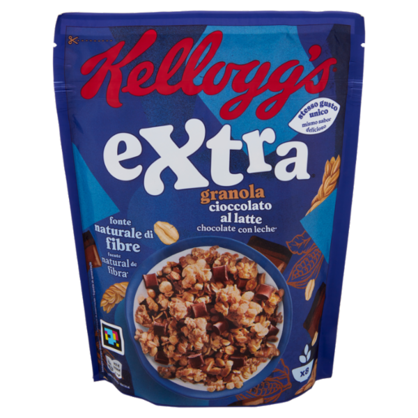 Kellogg's Extra granola cioccolato al latte 375 g
