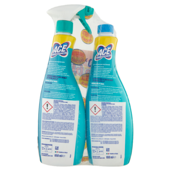 Ace Candeggina Più Gentile +Oxygen 2 x 650 ml