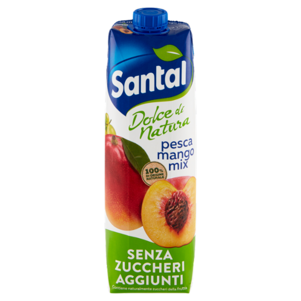 Santàl Dolce di Natura pesca mango mix Senza Zuccheri Aggiunti 1000 ml