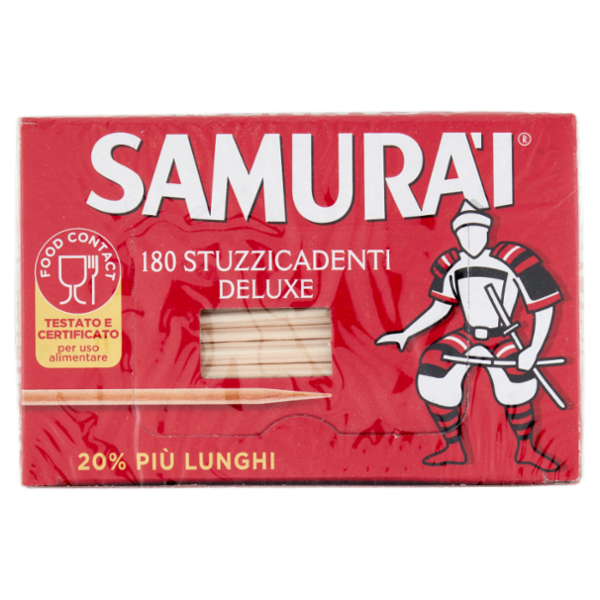 Samurài Stuzzicadenti Deluxe 180 pz