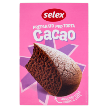 Selex Preparato Per Torta Al Cacao 380 g