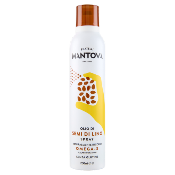 Fratelli Mantova Olio di Semi di Lino Spray 200 ml