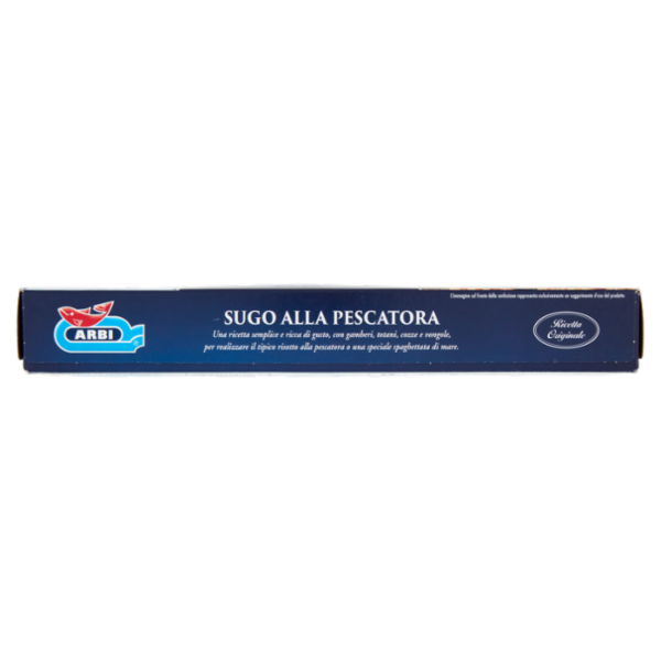 Arbi Sugo alla Pescatora Condimento Pronto per Risotto e Spaghetti 300 g