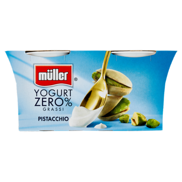 müller Yogurt Zero% Grassi Pistacchio 2 x 125 g