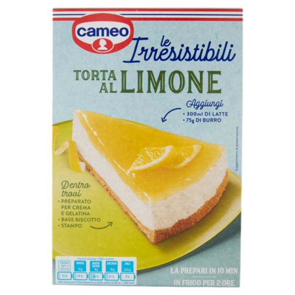 cameo le Irresistibili Torta al Limone 295 g