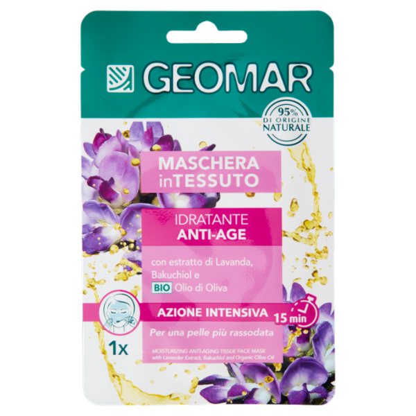 Geomar Maschera in Tessuto Idratante Anti-age 22 mL