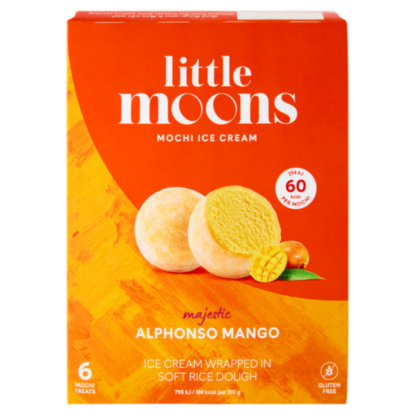 little moons Mochi Ice Cream majestic Alphonso Mango 6 x 32 g