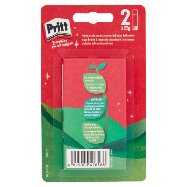 PRITT colla Stick Medium 2 x 22 g