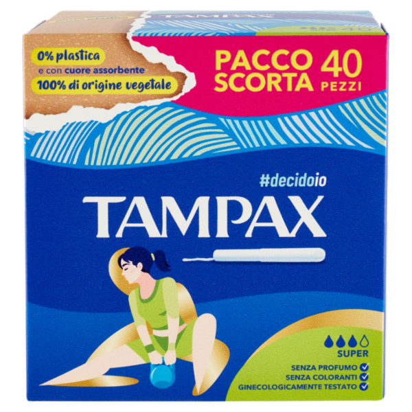 Tampax Super 40 pz
