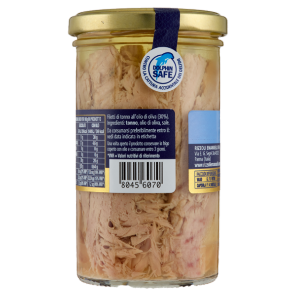 Rizzoli Filetti di Tonno all'Olio di Oliva 260 g