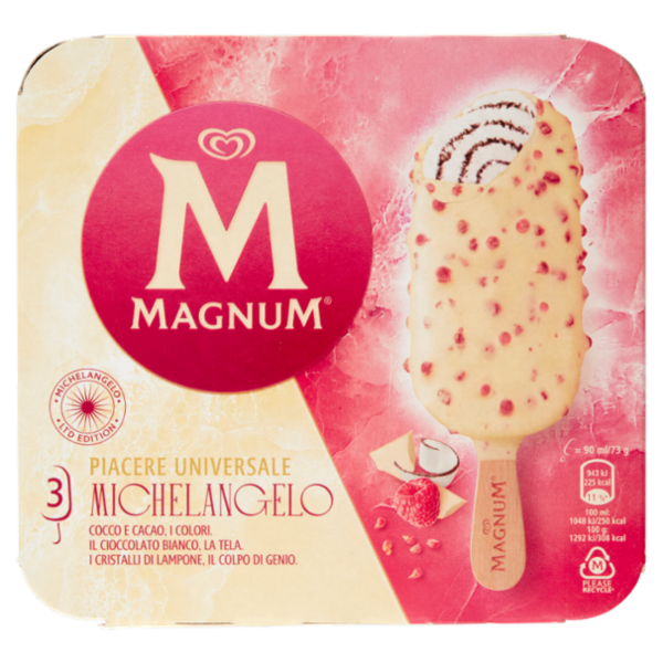 Magnum Michelangelo 3 x 73 g