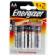 Energizer max AA Stilo 4 + 2 pz