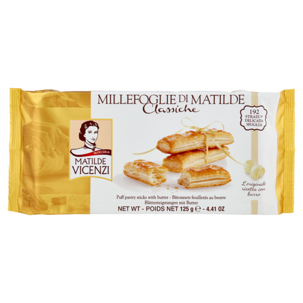 Pasticceria Matilde Vicenzi Millefoglie d'Italia Classiche 125 g