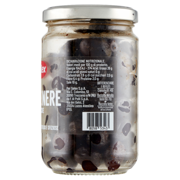Selex Olive Nere Secche 170 g