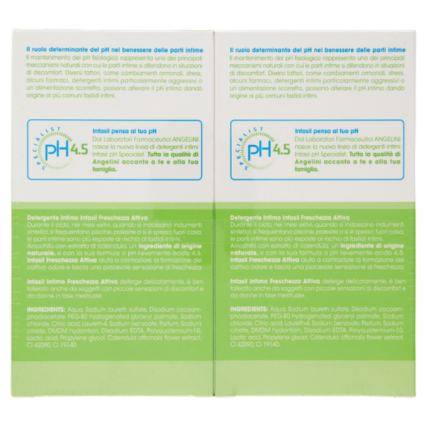 infasil pH Specialist 4.5 Intimo Freschezza Attiva 2 x 200 ml