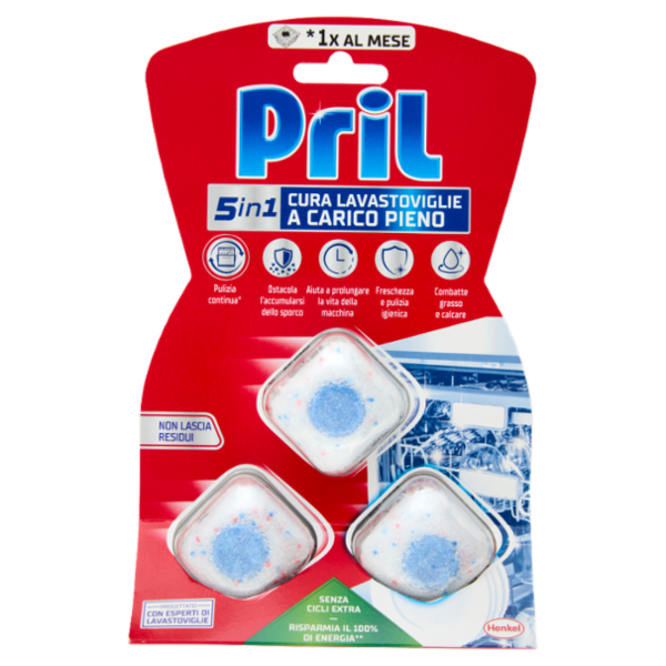 PRIL 5in1 Cura Lavastoviglie a Carico Pieno 57 g