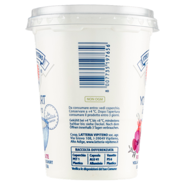 Sterzing Vipiteno Yogurt intero Fior di Latte 500 g