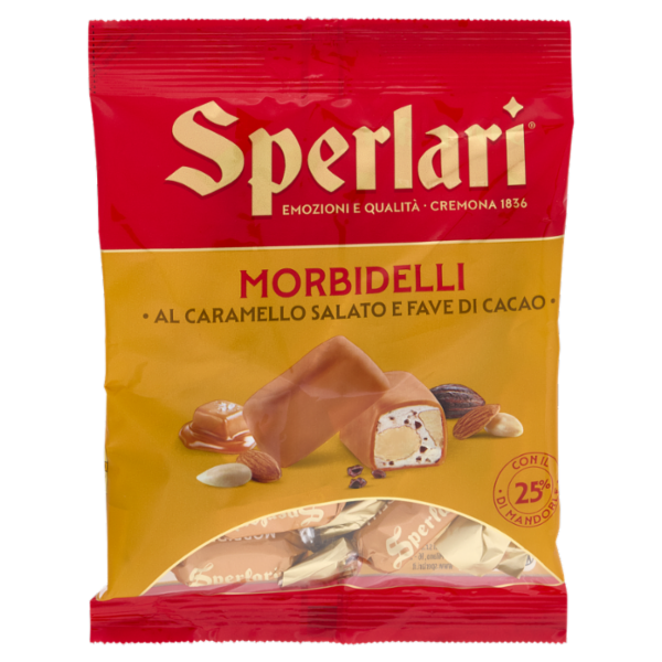 Sperlari Morbidelli al Caramello Salato e Fave di Cacao 117 g
