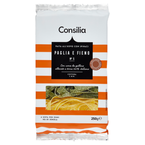 Consilia Pasta all'Uovo Paglia e Fieno N.5 250 g