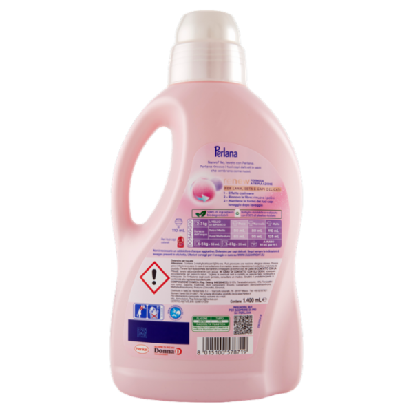PERLANA Detersivo Delicati 28 lavaggi 1.400 mL