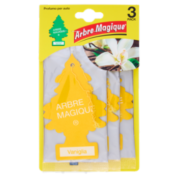 Arbre Magique Profumo Per Auto Vaniglia 3 x 5 g