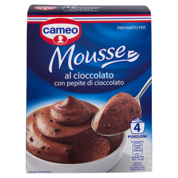 cameo Preparato per Mousse al cioccolato con pepite di cioccolato 98 g