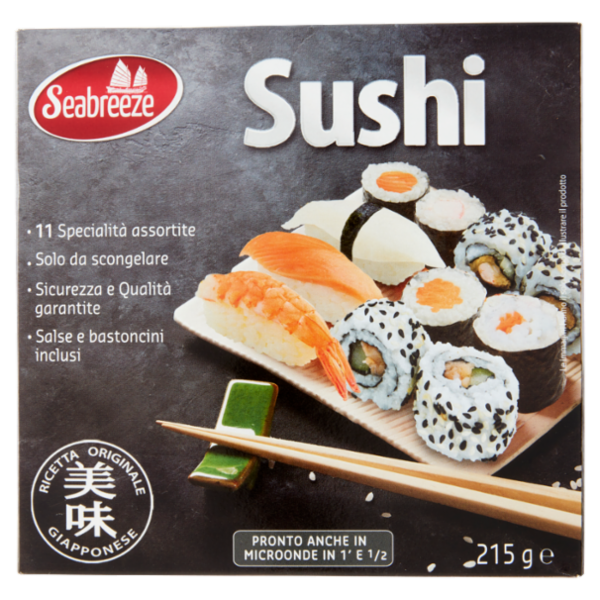 Seabreeze Sushi 11 Specialità assortite 215 g