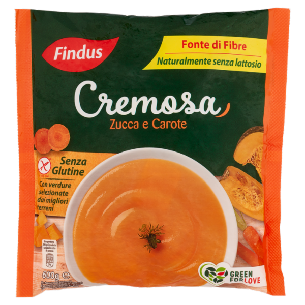 Findus Cremosa Zucca e Carote 600 g