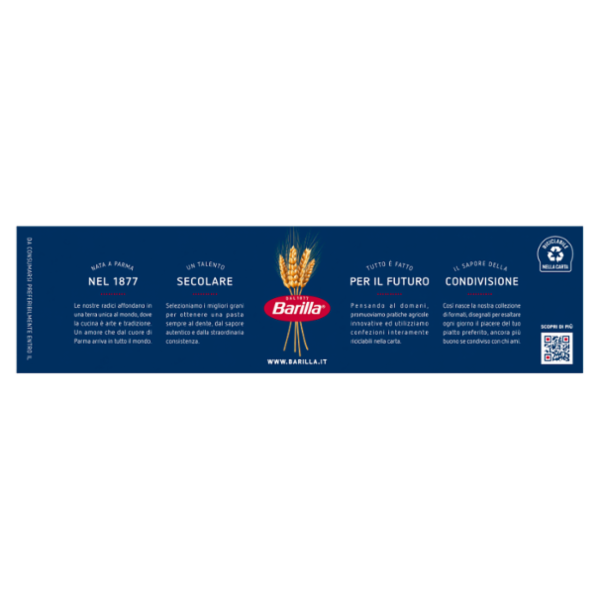 Barilla Pasta Spaghettini n.3 1Kg