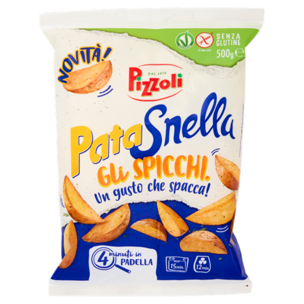 Pizzoli Patasnella gli Spicchi 500 g