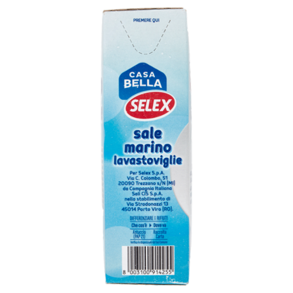 Selex Casa Bella Sale per Lavastoviglie 1 Kg