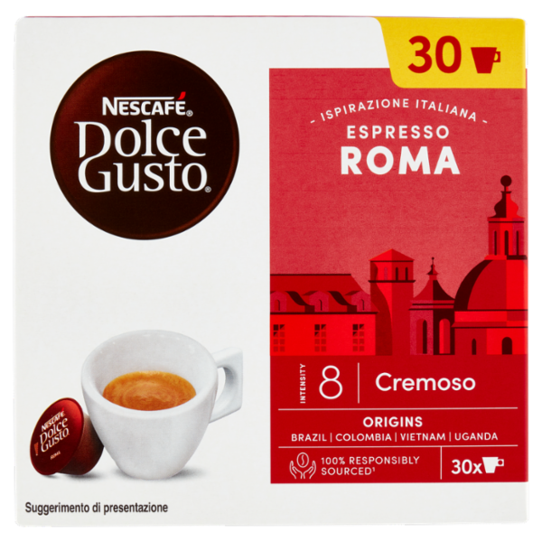 NESCAFÉ DOLCE GUSTO Espresso Roma Caffè 30 Capsule 186 g