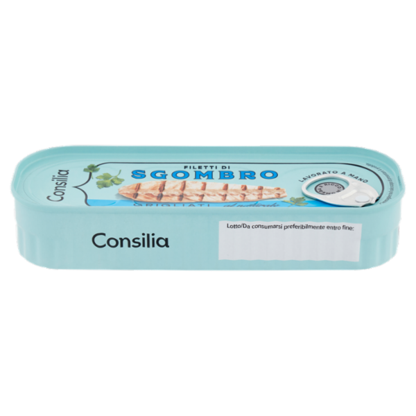 Consilia Filetti di Sgombro Grigliati al Naturale 120 g