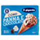 IL GIGANTE Cono Panna e Cioccolato 6 x 75 g