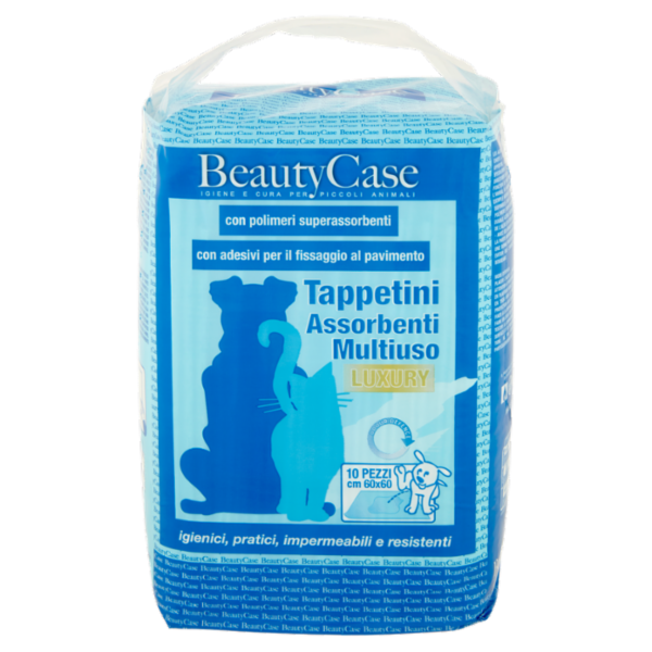BeautyCase Tappetini Assorbenti Multiuso Luxury 60x60 cm 10 pz