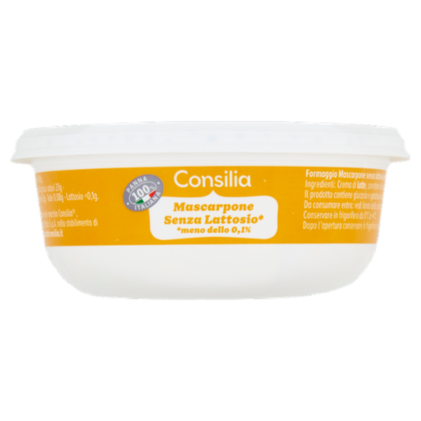 Consilia Mascarpone Senza Lattosio 250 g