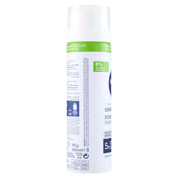 Nivea Men Sensitive Schiuma da Barba 200 ml