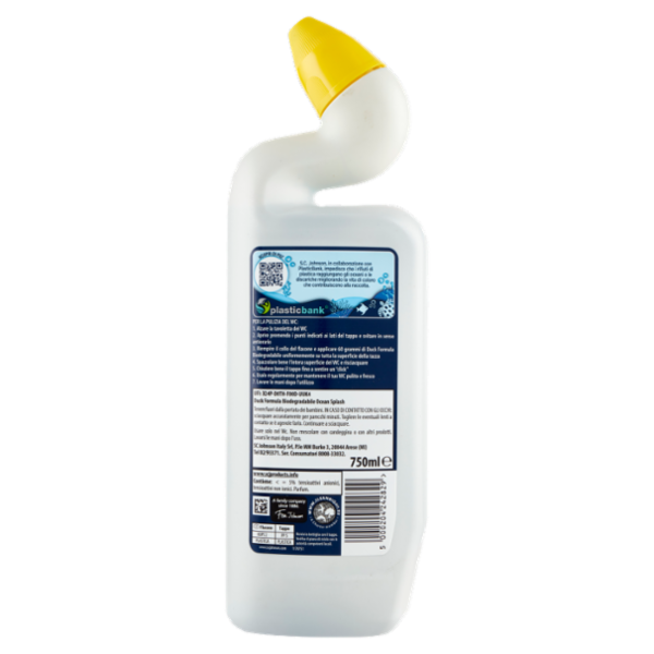 Duck Liquido Biodegradabile fragranza Brezza Marina, 750 ml