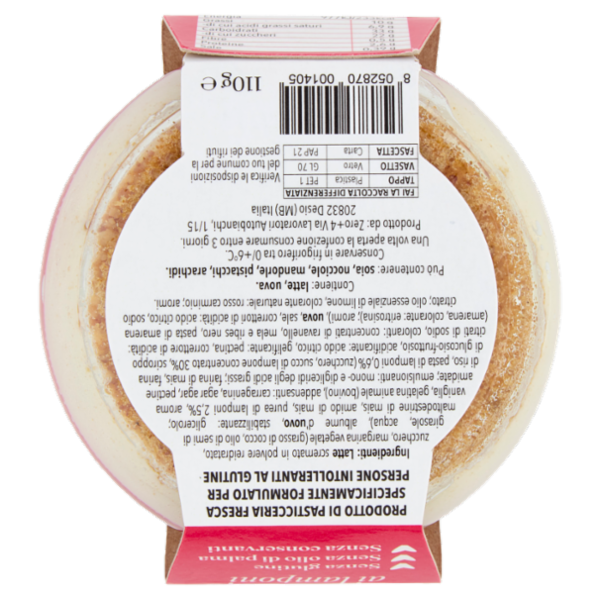 Senza Peccato Mousse ai lamponi 110 g