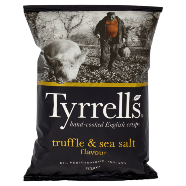 Tyrrell's truffle & sea salt flavour 135 g